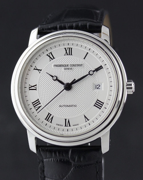 A FREDERIQUE CONSTANT STAINLESS STEEL AUTOMATIC WATCH